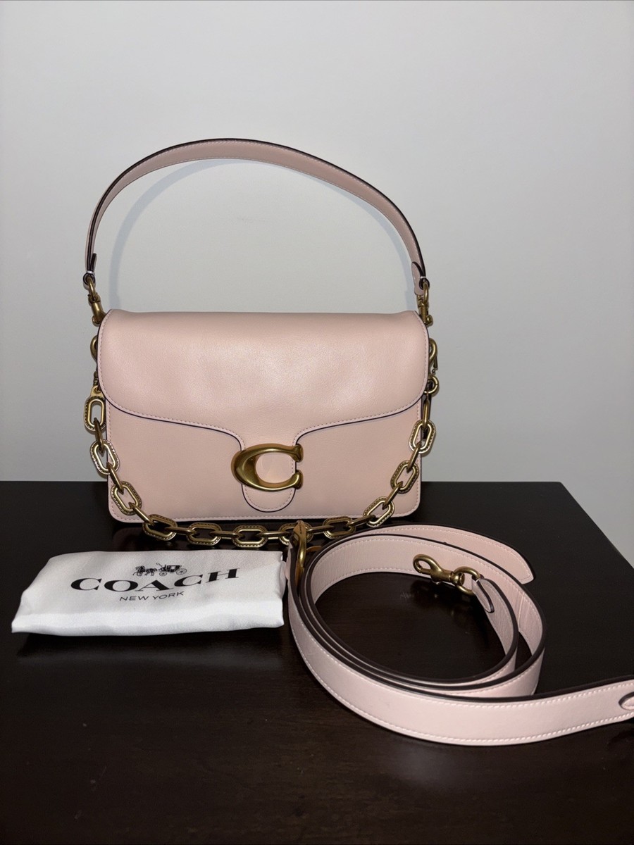 Coach Chain Tabby Shoulder Bag Blush Pink | eBay
