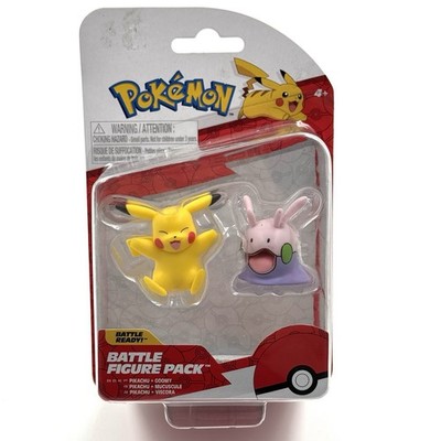 Jazwares - Pokémon Battle Figure Pack - 2er-Pack Pikachu & Viscora - NEU