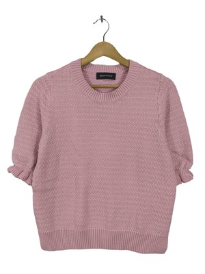 REPEAT Kurzarmpullover Damen Pullover Gr. DE 38 pink Casual-Look