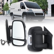 Right Passenger Side Mirror Compatible with 2014-2025 Ram Promaster 1500/2500/35