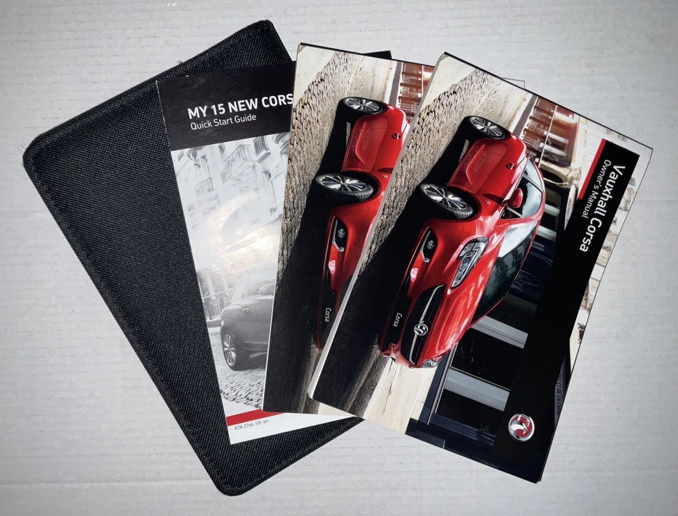 VAUXHALL CORSA OWNERS MANUAL / HANDBOOK / NAVIGATION & WALLET 2015 - 2019 (2015) - Image 2 of 4