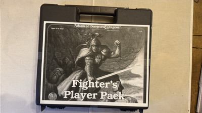 TSR AD&D 2nd Edition - Fighter's Player Pack Complete