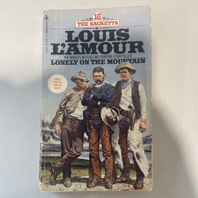 Lonely On The Mountain Western Paperback Book Louis L'Amour Bantam Books 1980