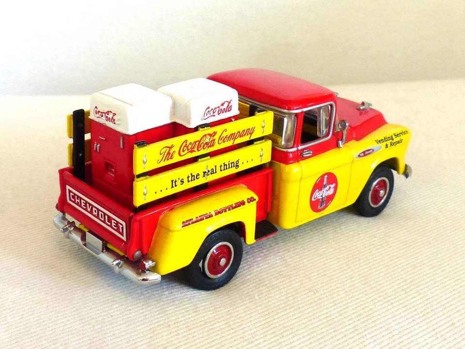 CHEVROLET CHEVY 1957 PICK UP COCA COLA - MATCHBOX 1/43 YPC 01 - Photo 2/3