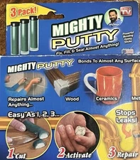 Mighty Putty 3 Pack Fix & Seal Epoxy As Seen TV Brand NEW