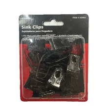 KEENEY Sink Clips for Elkay Stainless Steel Sink (12-Pack) 320463 Pp826-83L