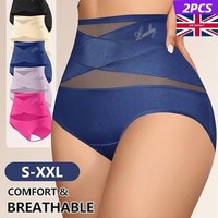 Women Slimming Tummy Control Knickers High Waist Shaper Briefs Underwear Panties