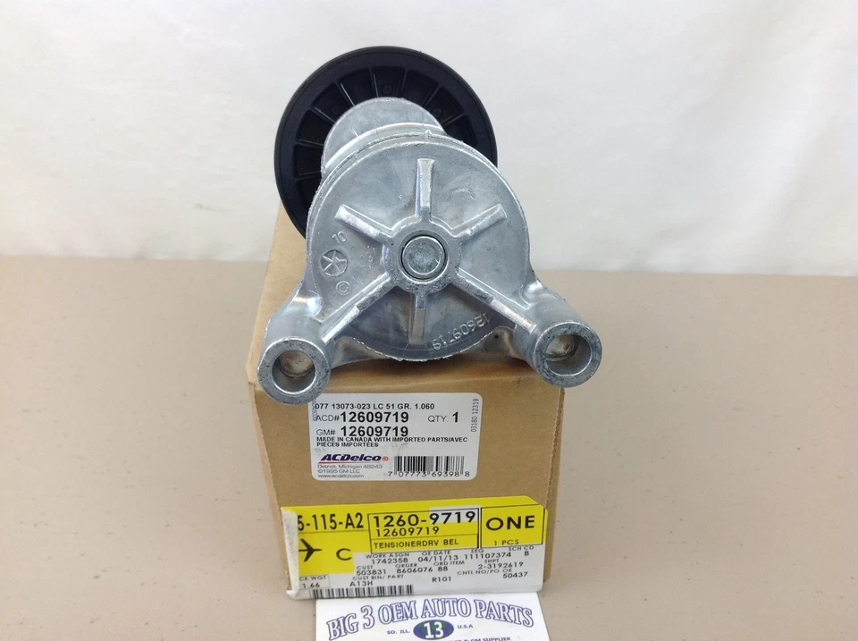 TENSOR de correa de transmisión Chevrolet Silverado Tahoe GMC Sierra Savana Yukon nuevo OEM Foto 4 de 4