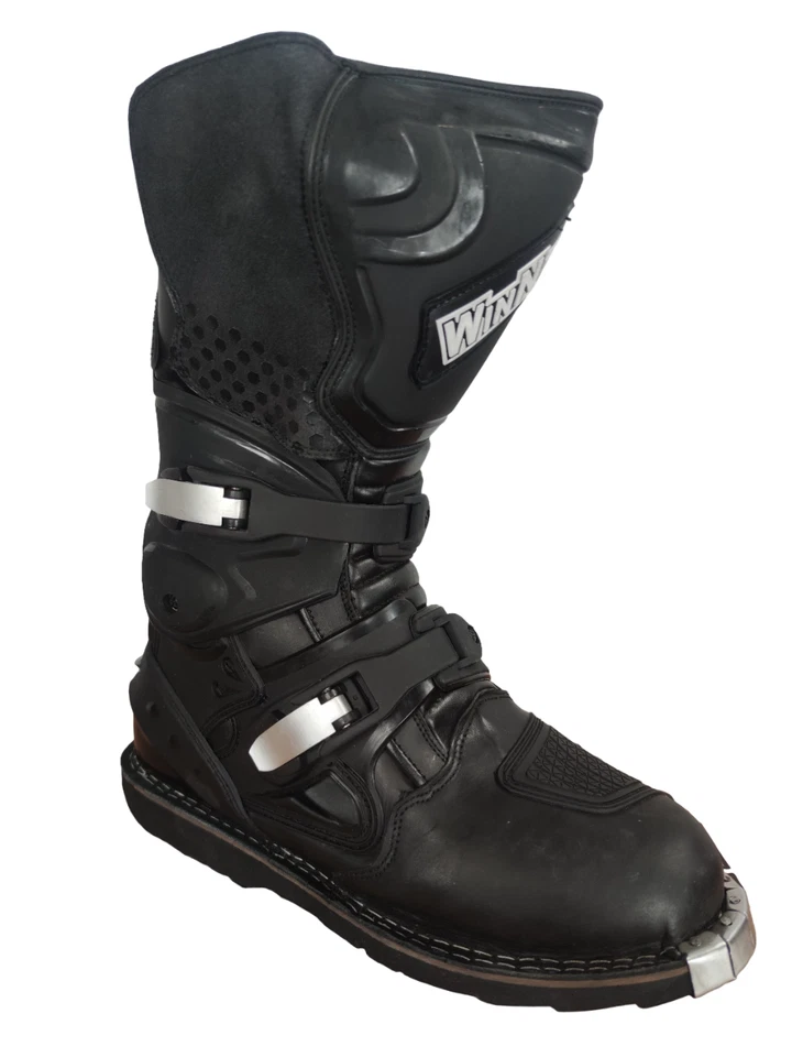 Stivali scarponi per fuoristrada fuori strada enduro moto da cross quad MX boots - Immagine 3 di 4