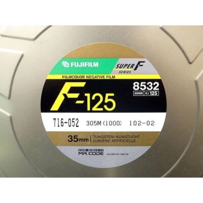 Fuji Film F-125T 8532 118 m ECN-2 Ultra RARE OLD STOCK