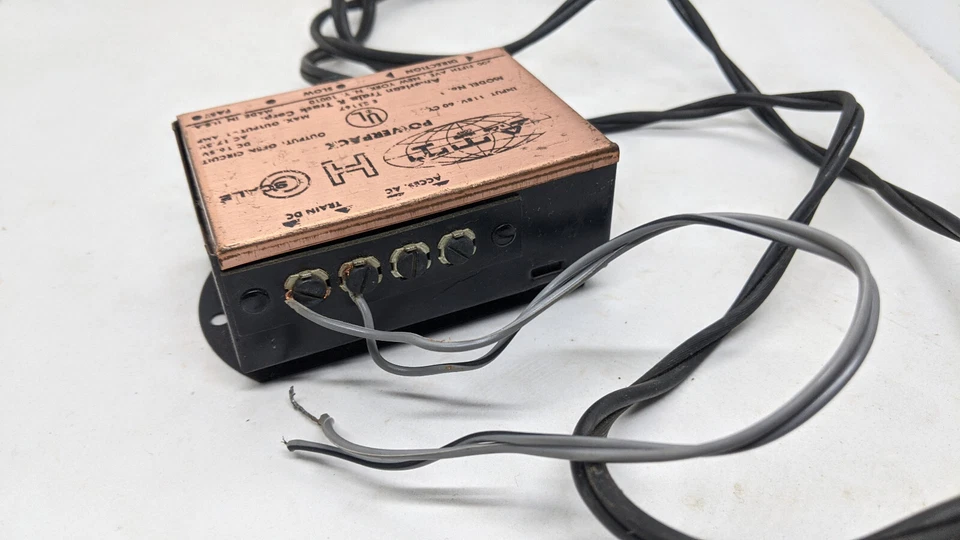 ATT Vintage Hobby Train TRANSFORMER Model 1 AC/DC Power Pack Ho Scale - Image 3 of 4