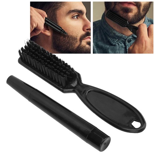 Beard Filler Pen Brush Kit Men Beard Filler Pen Waterproof SweatProof 4 Tip - Picture 19 of 23