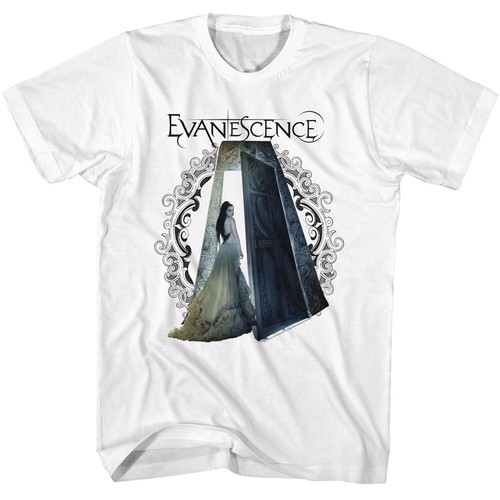 Evanescence Amy Lee The Open Door Album Portada Camiseta Para Hombre Banda de Rock Mercancía - Imagen 1 de 5