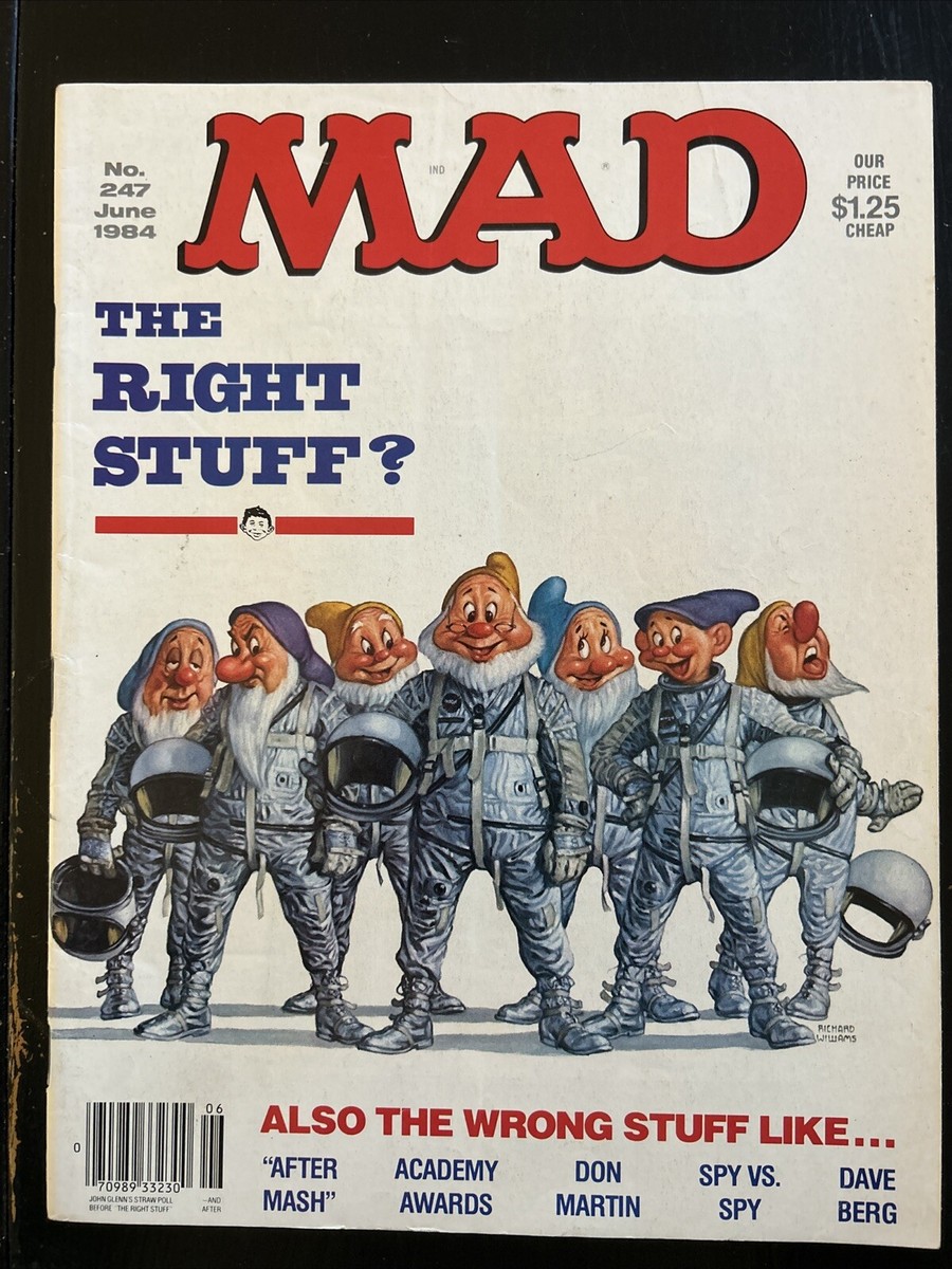【額縁付き】mad magazine ① A2ポスター Mad Magazine January 1984 No 244 War Games VG | eBay