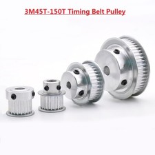HTD-3M 45T-150T Timing Belt Pulley Pitch 3mmm With Step Drive Pulleys Width 11mm