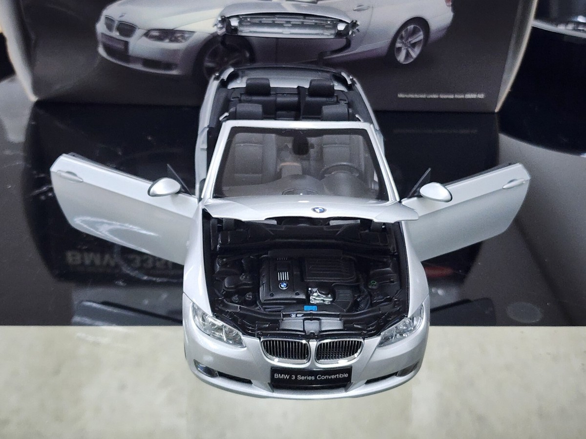 1:18 Kyosho BMW 335i E93 Silver Convertible Diecast | eBay