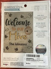 Dimensions Needlecraft Kit Welcome To Our Hive Customizable