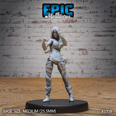 Void Cultist C by Epic Miniatures RPG D&D Pathfinder 3D Print
