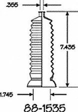 Bellows Kit  EMPI  88-1535K
