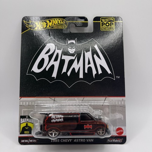 Hot Wheels Batman 1985 Chevy Astra Van Batmobile Car HVJ48 - Picture 1 of 6