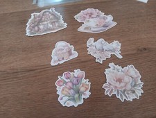 6X PAPER DIE CUTS FOR SCRAPBOOKING/JOURNALS MIXED PD148 