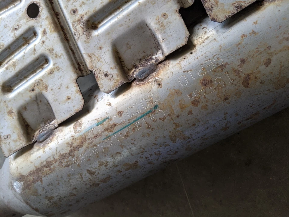 Tubos resonadores de escape central Cut 09-17 INFINITI FX37 FX50 FX35 QX70 OEM Foto 4 de 4