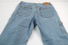 Levi's Capri Cutoff Distressed Denim Shorts Light Wash