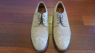 Rancourt Chandler Longwing Wingtip Dress Casual Shoes Camel  display picture 1