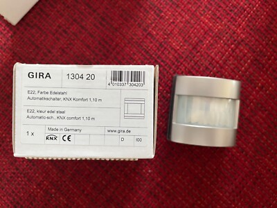 GIRA KNX / EIB  Automatikschalter  Komfort  1304 20     1,10 m  Edelstahl E22