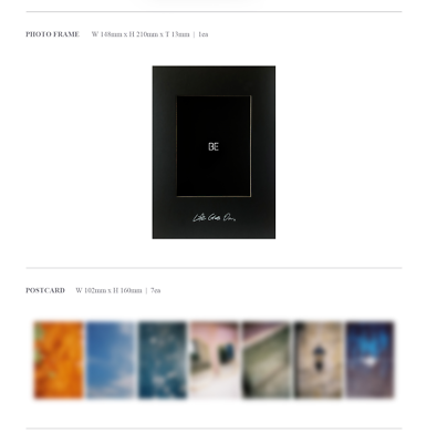 BTS [BE] Deluxe Edition Album CD (Brand New) 8809633189159| eBay