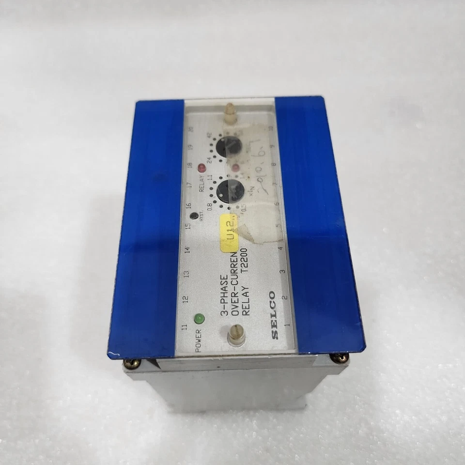 SELCO T2200-46 3PH OVERCURRENT RELAY 380-440V - Image 2 of 4