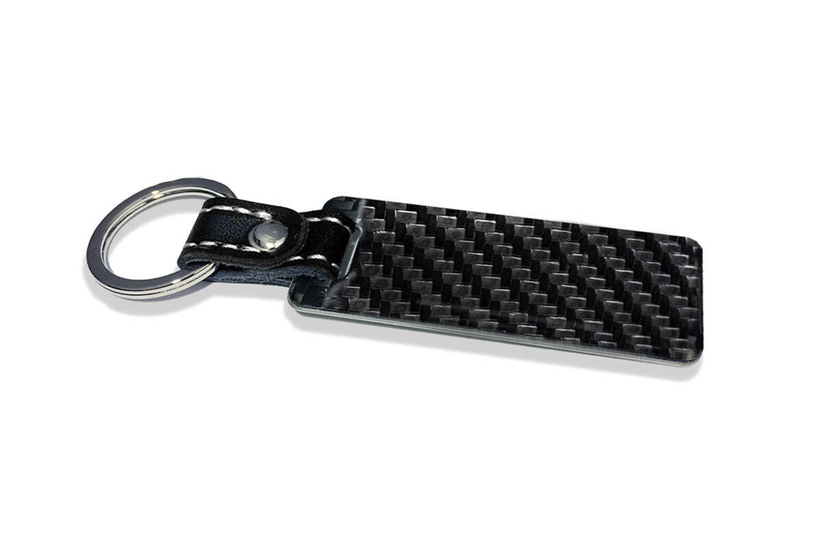 Ford Performance Keychain M-1800-FP Stainless Steel w/ Real Carbon ...