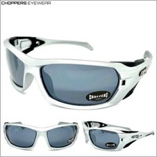 Men MOTORCYCLE Riding CHOPPERS SUN GLASSES Protective Eyewear Shatter Proof Lens