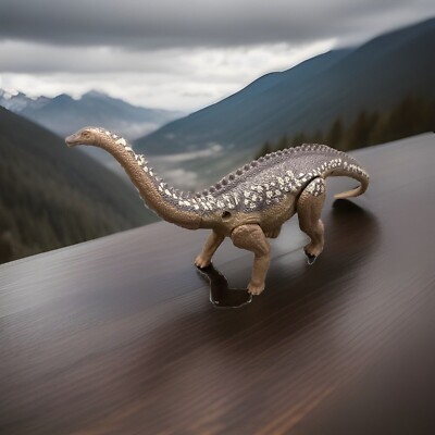 Kid Galaxy Dinosaur Toy Figure Diplodocus Poseable Dino 9x5.5  Posable