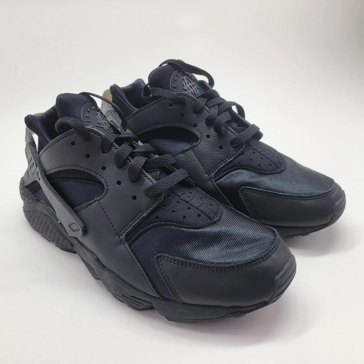 Nike Air Huarache Triple Black Anthracite Womens Size 10 Shoes