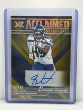 2019 Panini Xr Acclaimed Autographs #AA-SG Shaquem Griffin Seahawks NFL 02/10