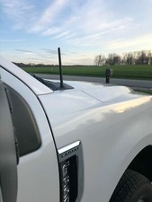 6 3/4" Short Black Antenna Mast Radio AM/FM for FORD F-250 - F750 2017-2025 New