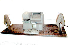 "CORONA SUPER EDITOR" regular 8mm viewer with rewinds and splicing mechanism