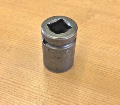 APEX 12 POINT SOCKET 1/2'' DRIVE #5121-D, 21/32''