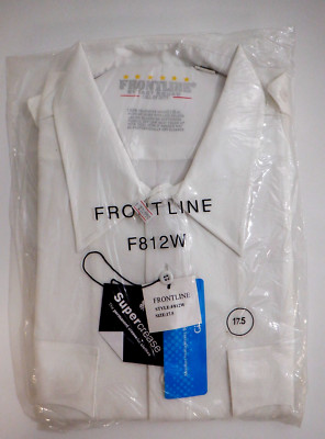 Frontline Call Of Duty Short Sleeve White Style F812W Size 17.5