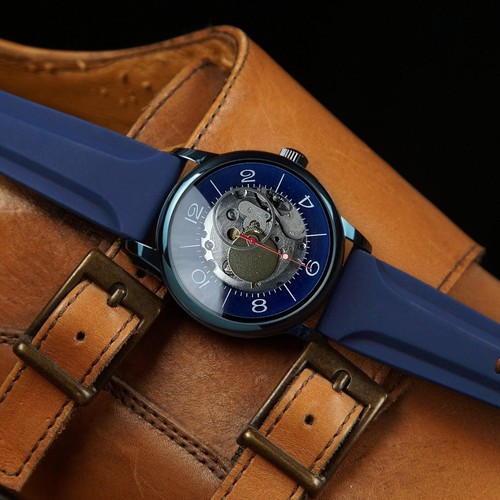 Soviet Limited Edition Raketa Copernicus Vintage Mens Wrist Watch (Open Heart) - Picture 2 of 5