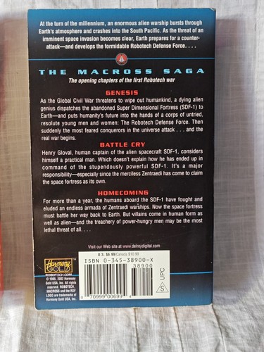 ROBOTECH PB Books ~ Jack McKinney ~ Choose Your Title ~ Build Your Set - Imagen 6 de 10