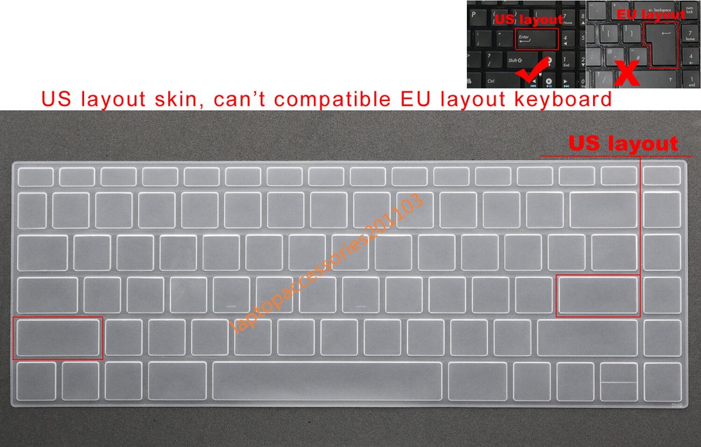 US Keyboard Skin Cover for HP 14-CC 14-CD 14-CE 14-CF 14-CK 14-CM 14-CS 14-CY
