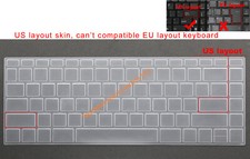 US Keyboard Skin Cover for HP 14-AC 14-AF 14G-AD 14Q-AJ 14-AM 14-AN 240 G4 G5