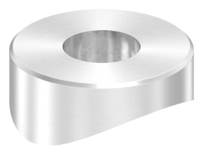 EDELSTAHLONLINE24 Ausgleichsstück für Anschluss ø 33,7mm Außendurchmesser ø25mm Bohrung 10,5mm V2A