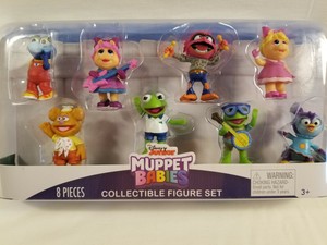 disney junior muppet babies playroom figure set