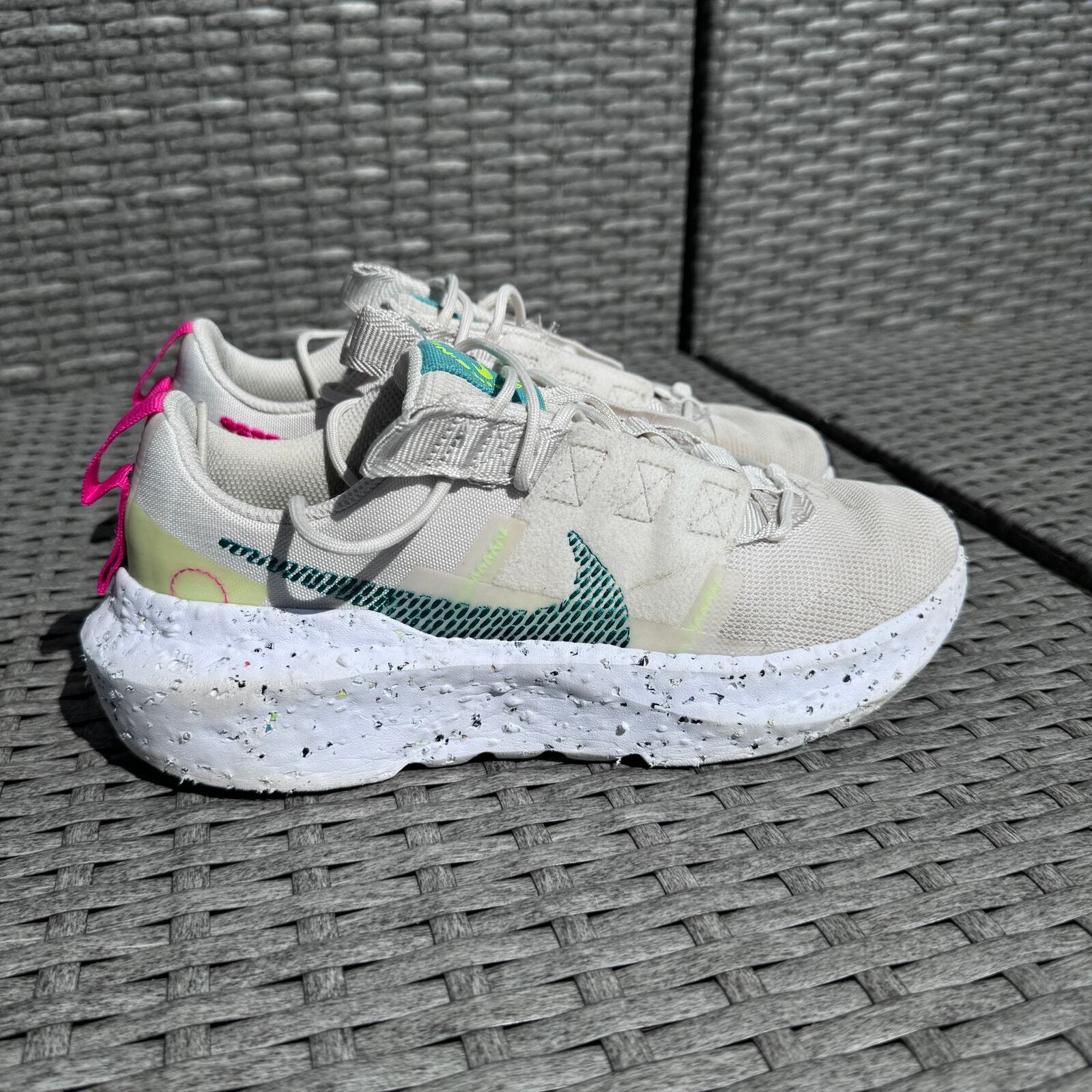 Nike Crater Impact Running Shoes Sneakers Low Top CW2386-004 Beige Womens Size 8 thumbnail 2