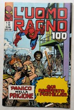 L'UOMO RAGNO n° 100 Editoriale Corno 1974 gadget ADESIVI
