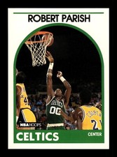1989-90 NBA HOOPS Basketball Card Sports#185 - ROBERT PARISH 😎Boston Celtics😎