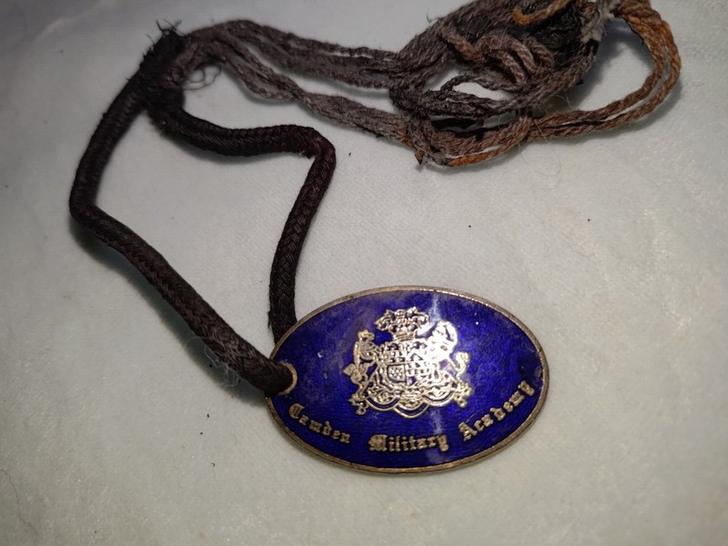 camden military academy necklace vintage 